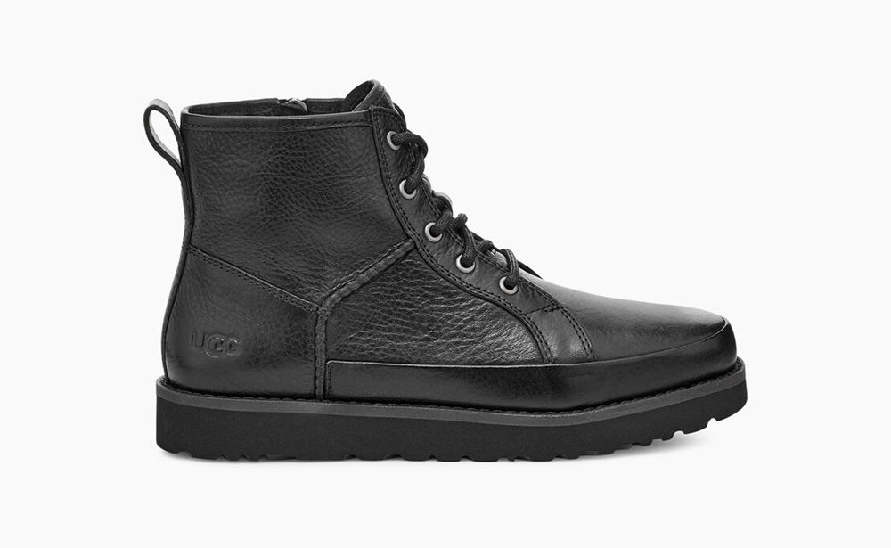 Ugg Deconstructed Lace - Womens Classic Boots - Black - NZ (0298SNIXY)